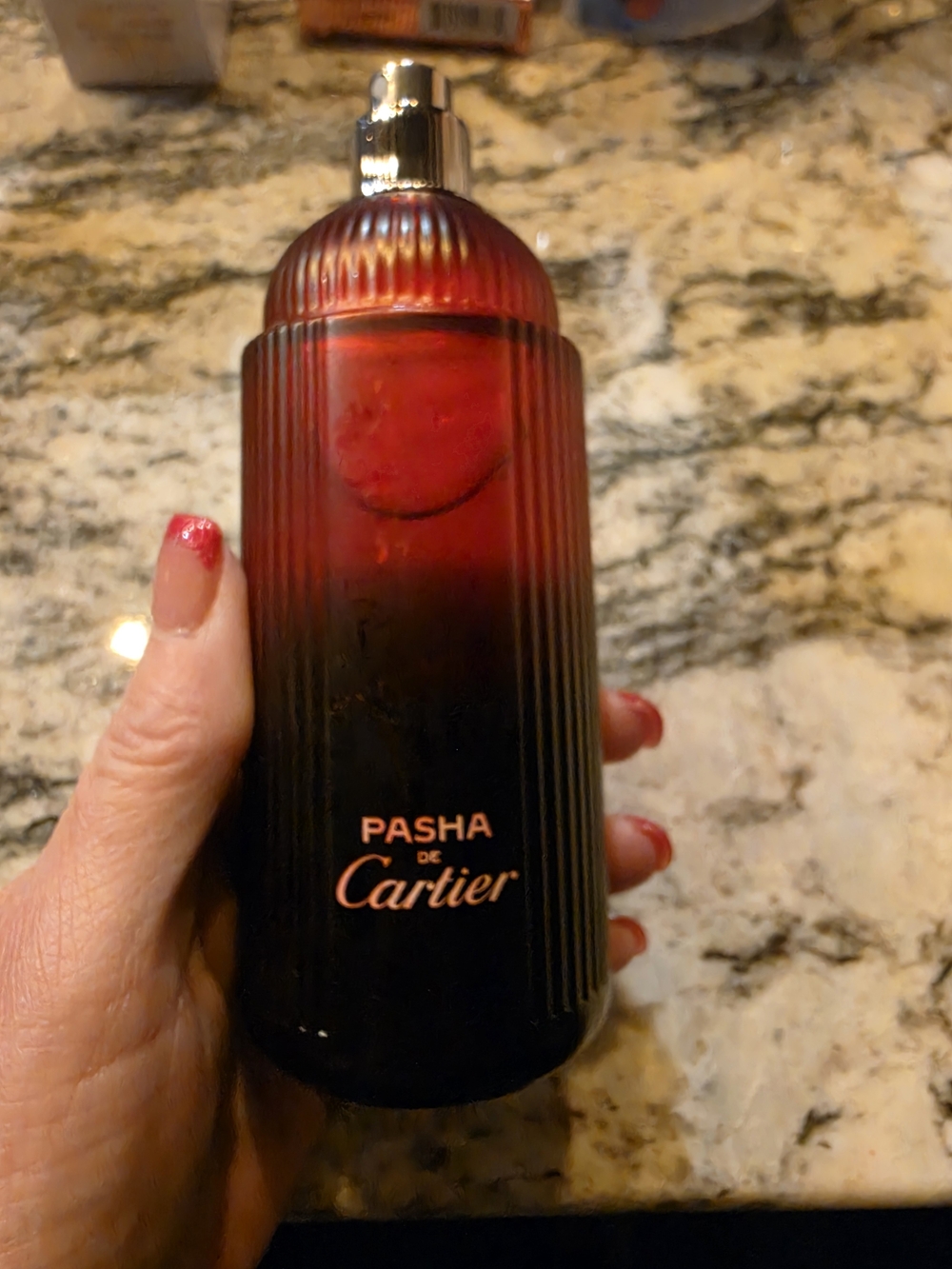 Cartier Pasha de Cartier Women's  Perfume - Red Gradient